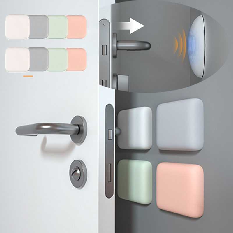 Silicone Stopper Door Mute Stickers Deurstopper Protection Porte Pad Door Stopper